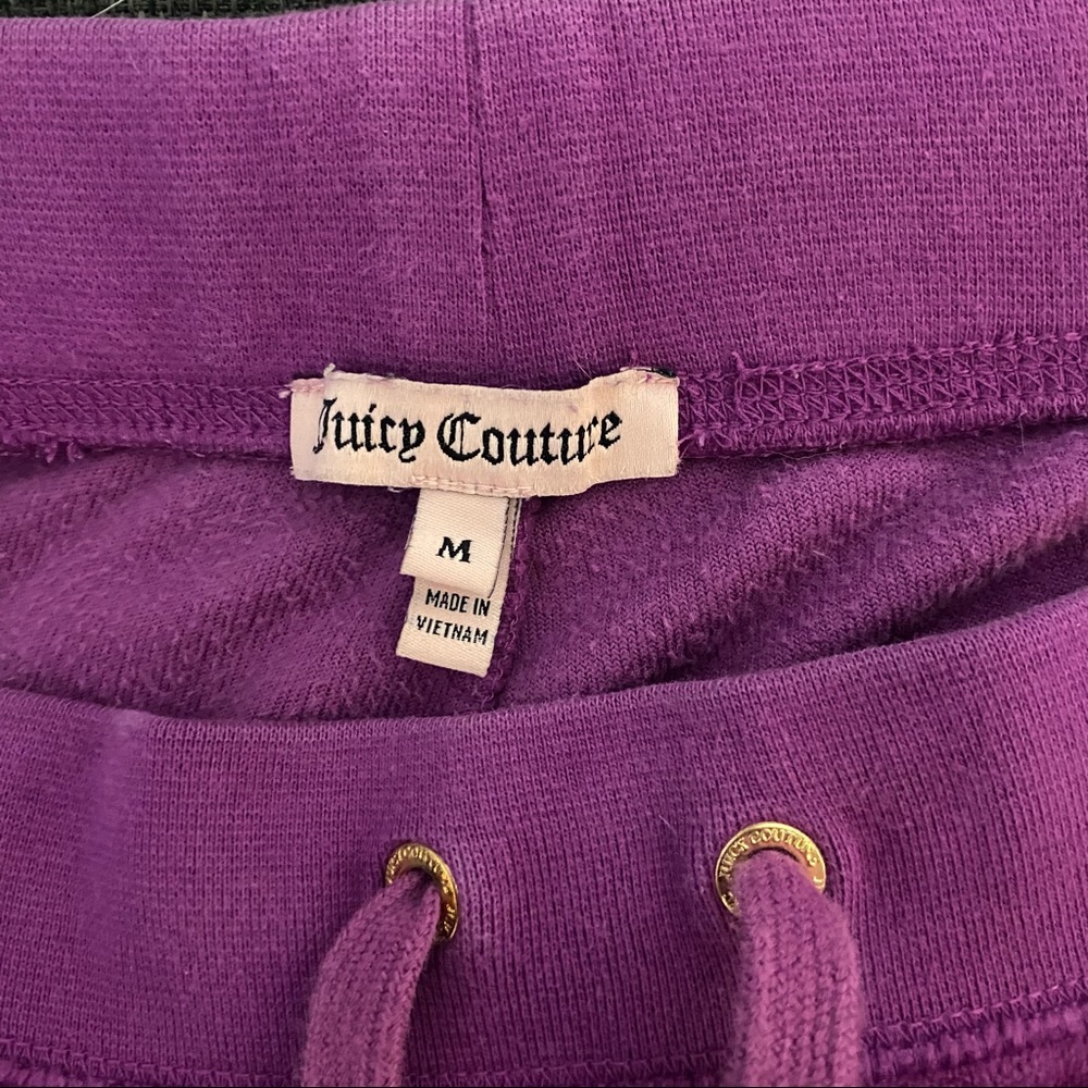 Vintage Juicy Couture Pants Purple Low Rise Velour Tr… Gem